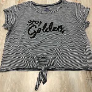 Roxy crop top